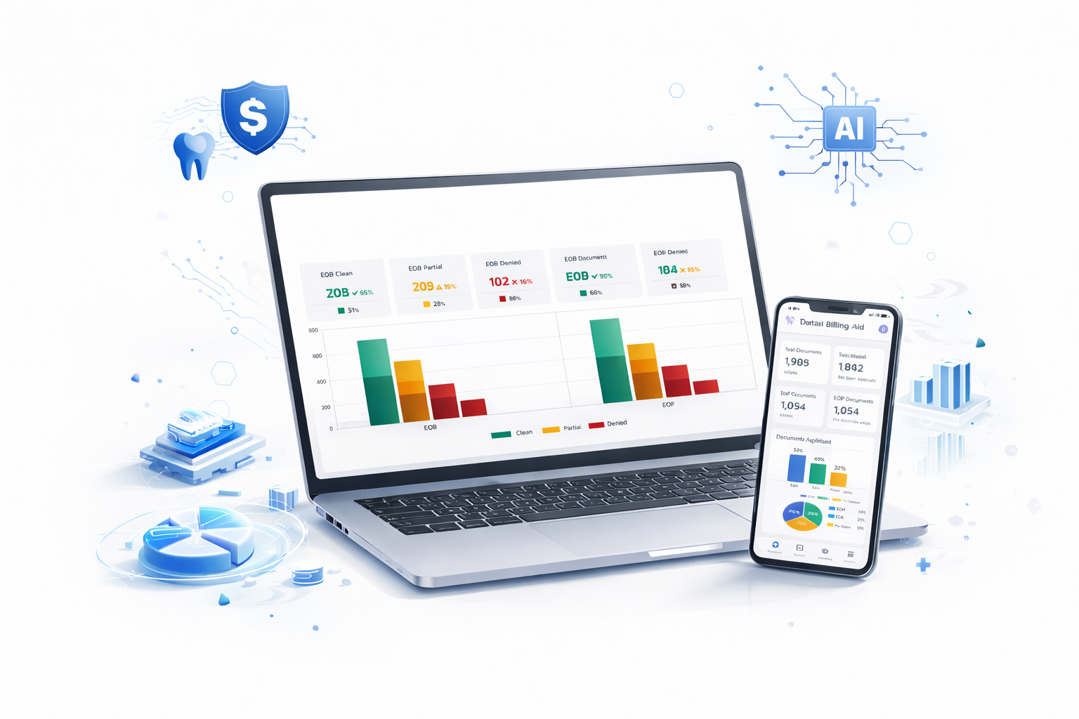 Dental Billing Illustration